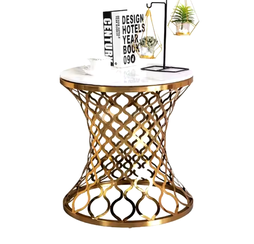Round Lux Side Table alternate view 2 — Casa Royale Melbourne