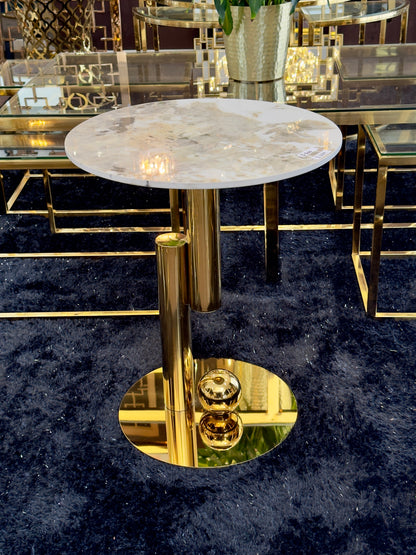 Round Globe Side Table alternate view 2 — Casa Royale Melbourne