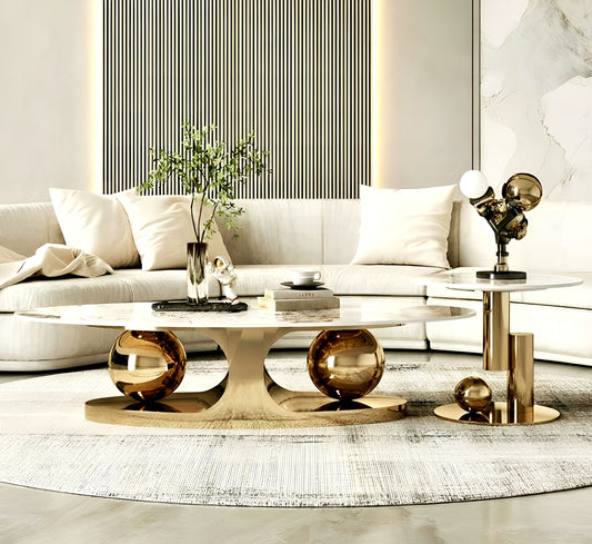 Rivera Coffee Table and Side Table Set — Casa Royale Melbourne