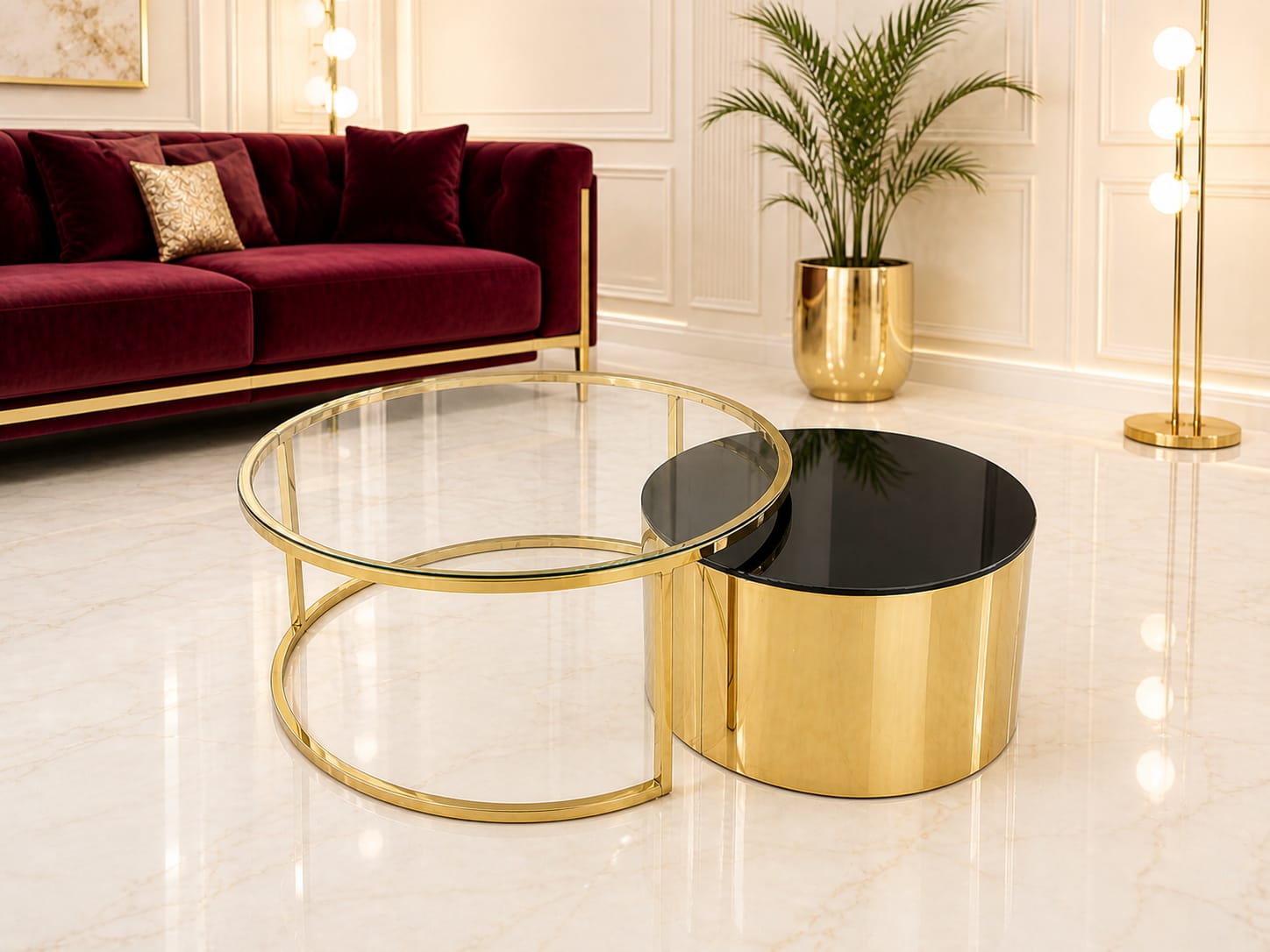 Gold Halo Coffee table — Casa Royale Melbourne