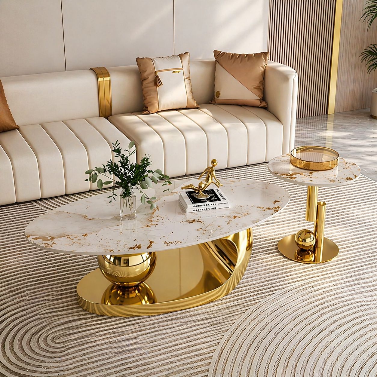 Prestige Coffee table and Side table set — Casa Royale Melbourne