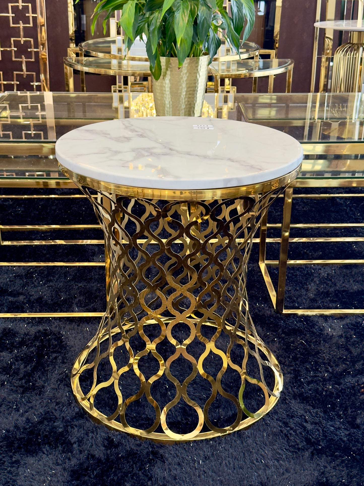 Round Lux Side Table — Casa Royale Melbourne
