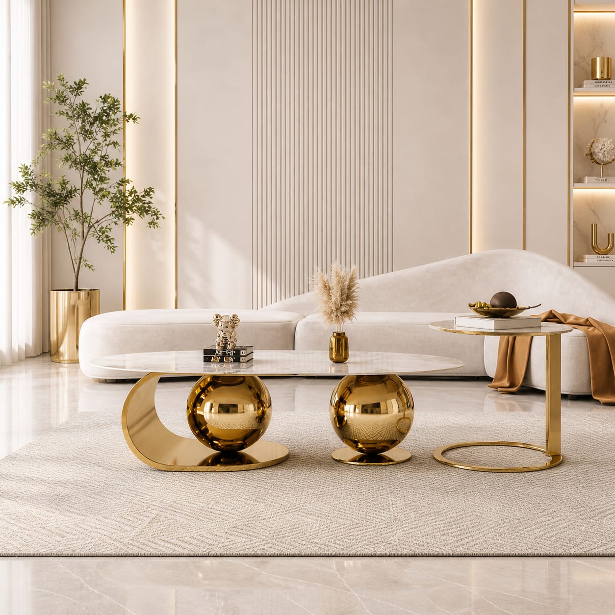 Arvo Coffee Table & Side Table Set — Casa Royale Melbourne