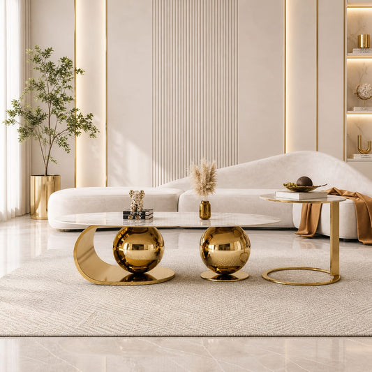 Arvo Coffee Table & Side Table Set — Casa Royale Melbourne