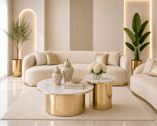 Opulent Coffee Table set — Casa Royale Melbourne
