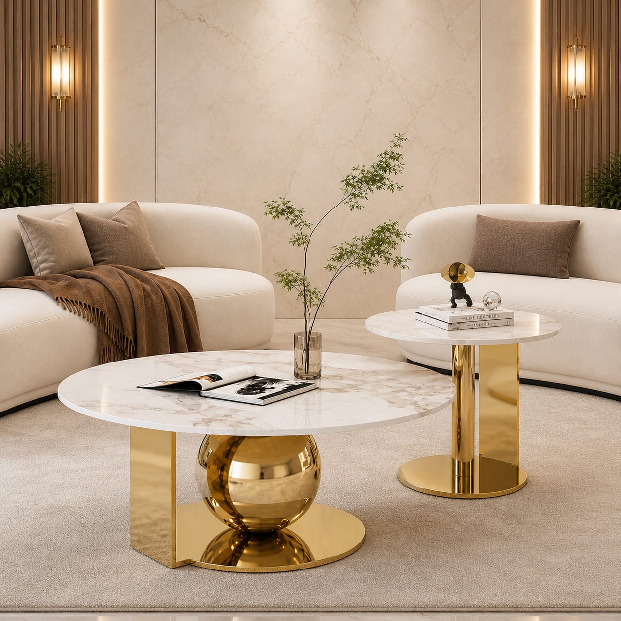 Madison Coffee table and Side Table Set — Casa Royale Melbourne