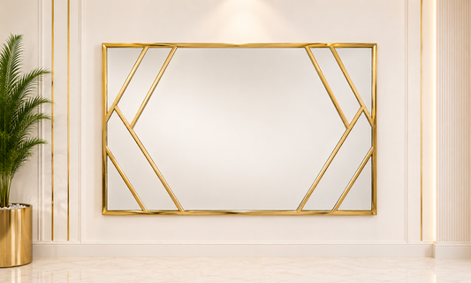 Luxe Geogold Mirror - 120CM * 80CM