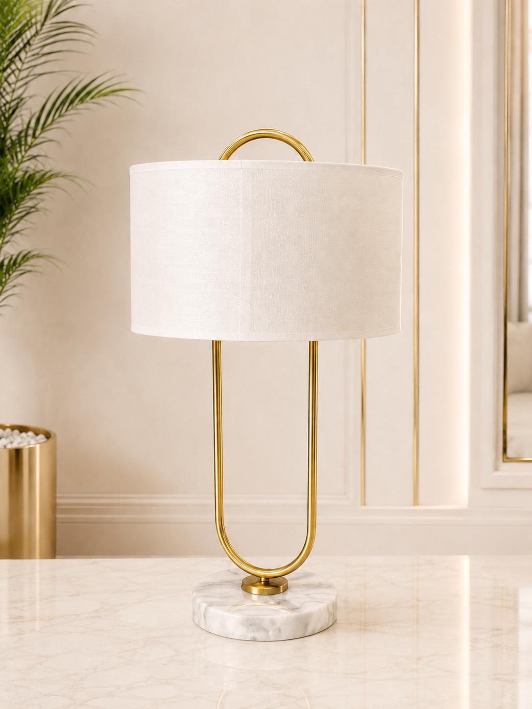 Moonlit Snow Table Lamp