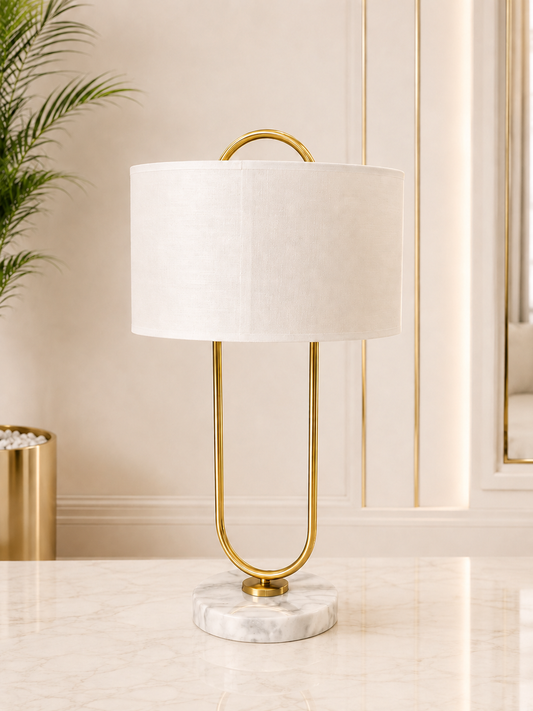 Moonlit Snow Table Lamp
